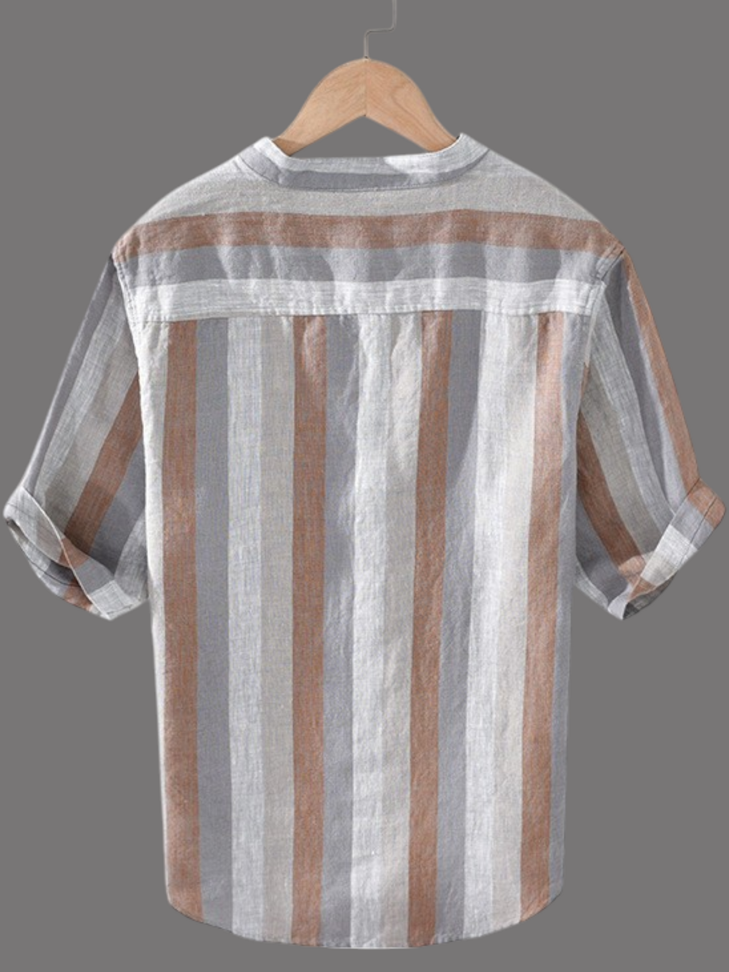 #Dapper and Comfortable: Striped Kurta Shirt