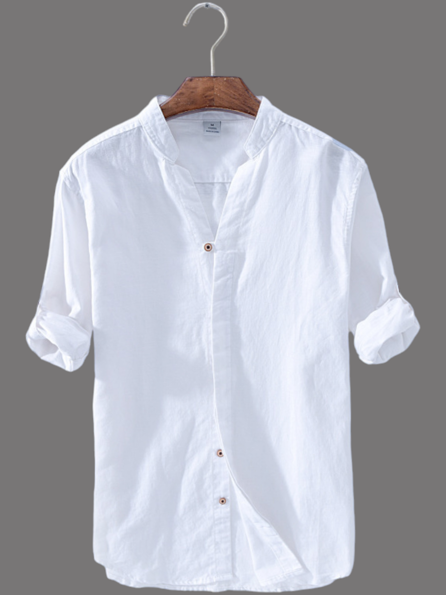 A Men Cotton Long Sleeve White Casual Shirt – simplikurta