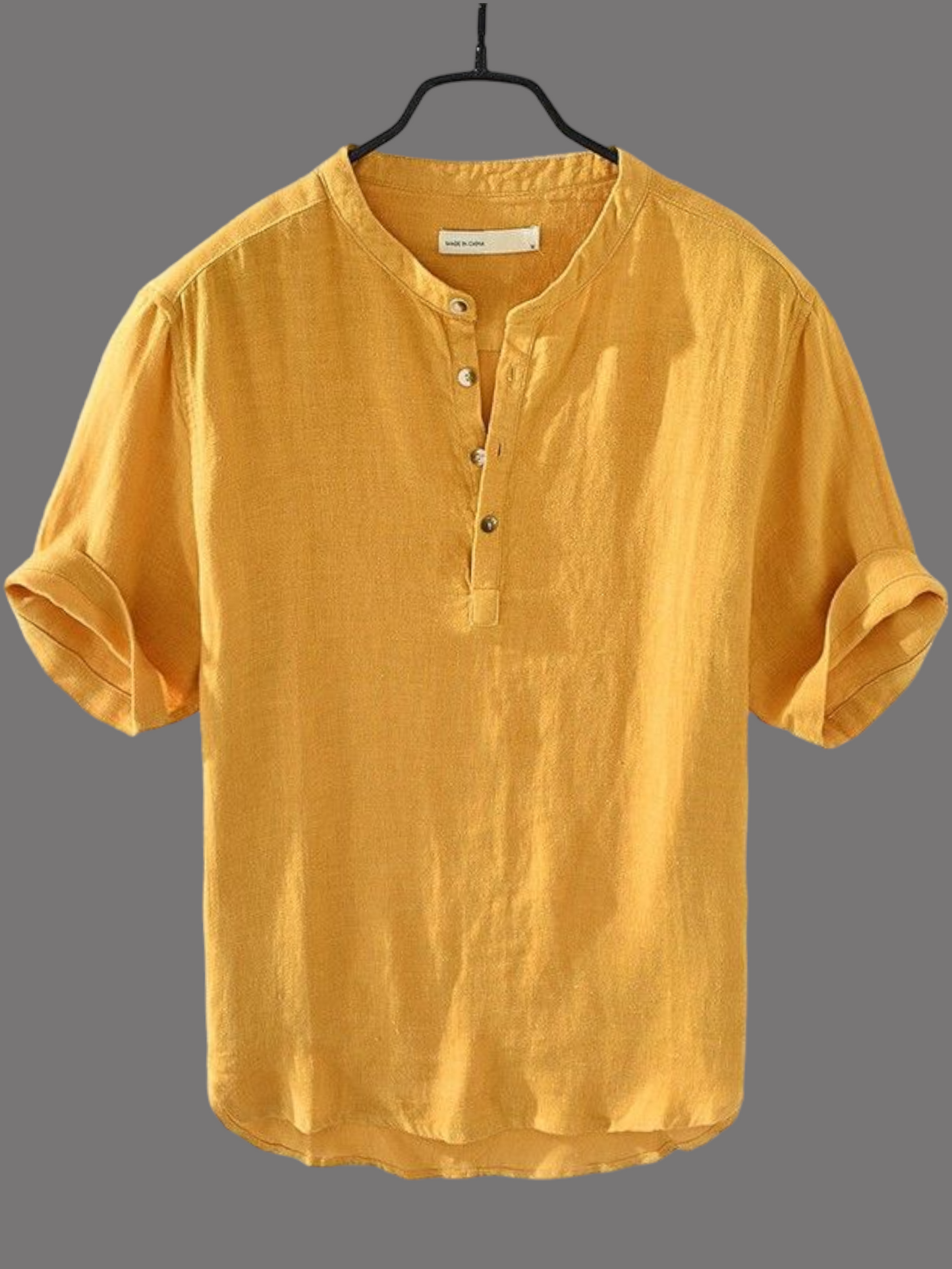 Add a Pop of Color In Your Style: Men's Bright Lemon Kurta Shirt